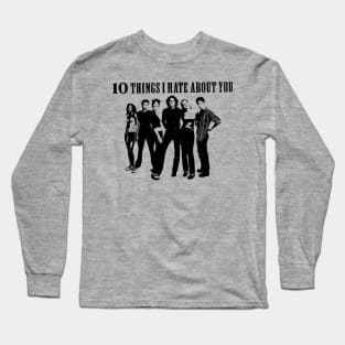 10 things i hate about you // movie retro Long Sleeve T-Shirt